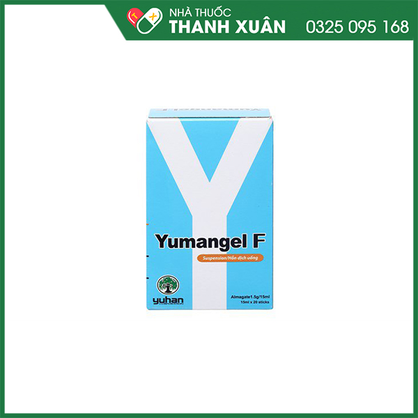 Yumangel F - Giúp trung hòa acid dịch vị, điều trị loét dạ dày, trào ngược dạ dày-thực quản
